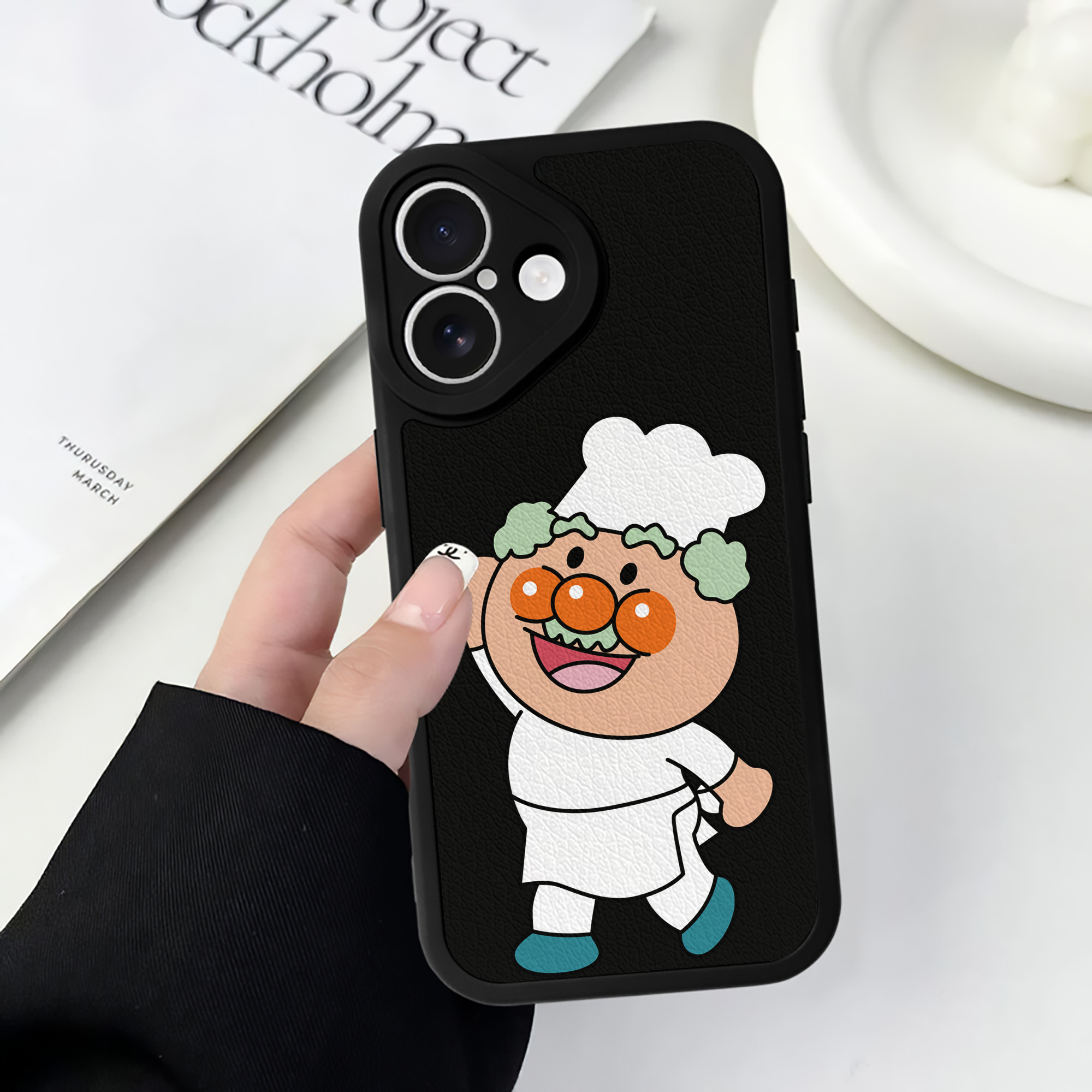 （画像用） アンパンマン Anpanman 【iPhone 16シリーズ対応】シリコンスマホケース（レザー調） 材質：シリコン